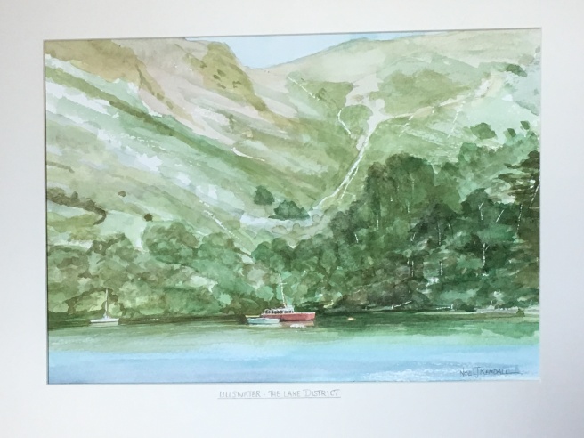 Ullswater watercolour